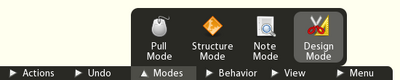 Menu Design Mode