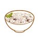 Dish-Black Fungus Congee