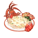 Dish-Garlic Lobster
