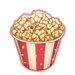 Dish-Popcorn