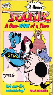 FoofurABowWowOfATimeVHSFrontCover