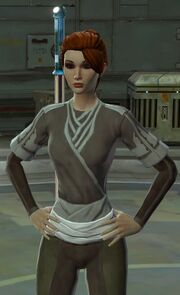 Padawan liana in training