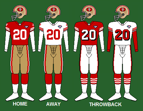 49ers 94 throwback jersey