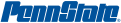 Penn State text logo svg