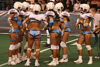 San Diego Seduction huddle