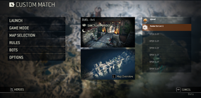 Custom Match overview
