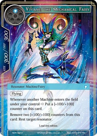 Viviane The Mechanical Fairy Force Of Will Tcg Wiki Fandom