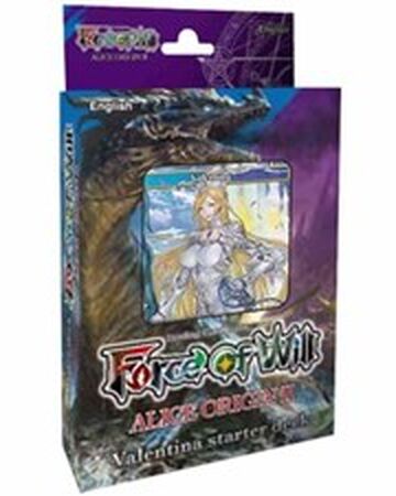 Alice Origin Valentina Starter Deck Force Of Will Tcg Wiki Fandom
