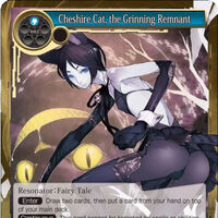 Cheshire Cat The Grinning Remnant Force Of Will Tcg Wiki Fandom