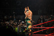 The Glamazon's ring entrance