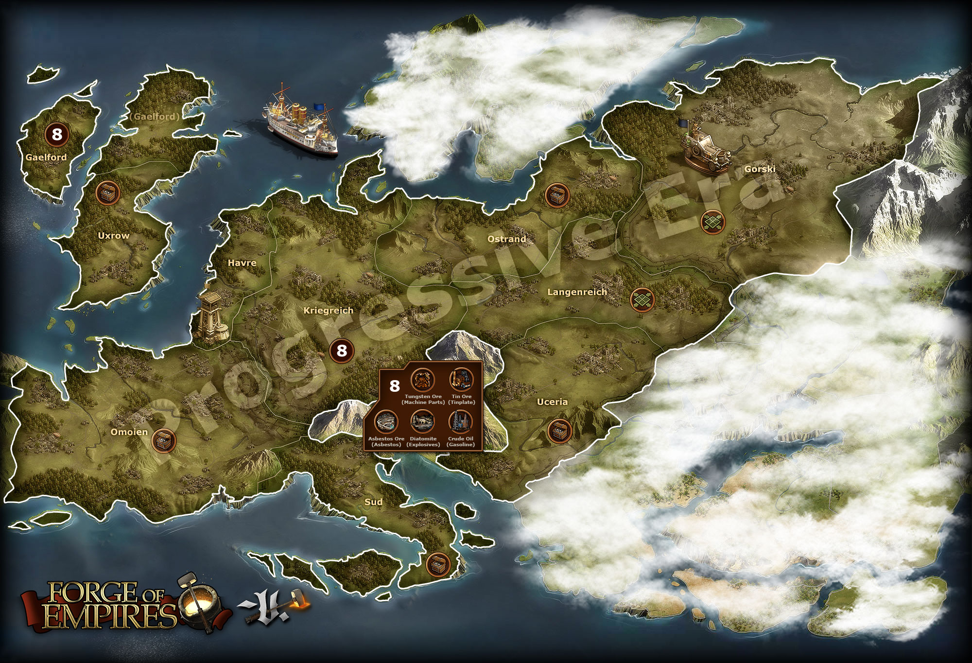 Lista territori - 3° Mappa | Forge of Empires ITA Wiki | FANDOM powered