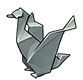 Origami swan