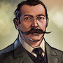 Portrait 245 - Sir Arthur Conan Doyle
