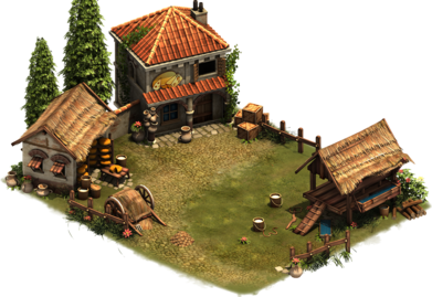 forge of empires fishing hut