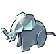 Origami elephant