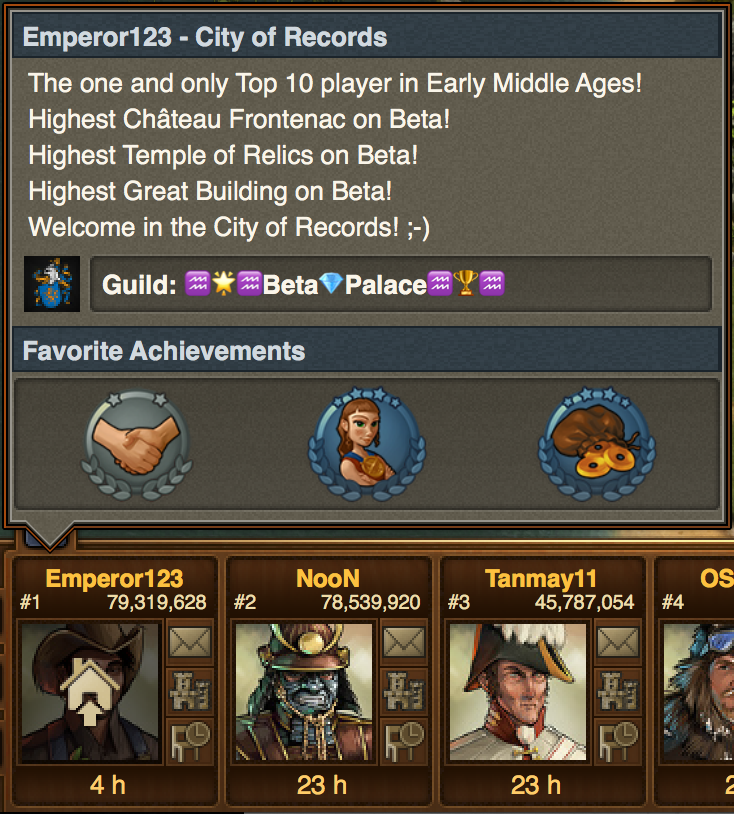 forge of empires arc leveling club idea