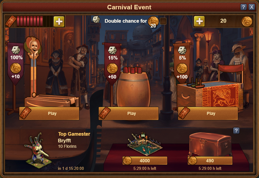 forge of empires 2018 carnival event
