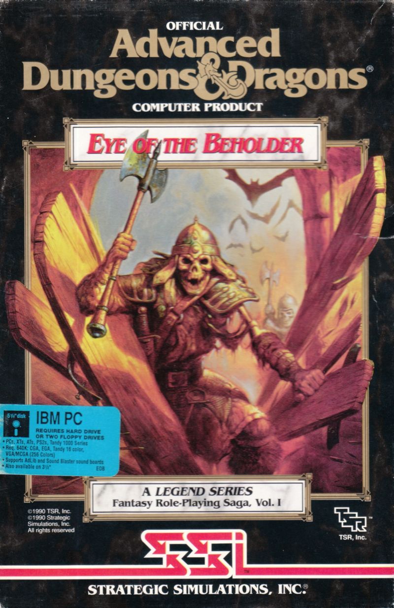 eye of the beholder video game