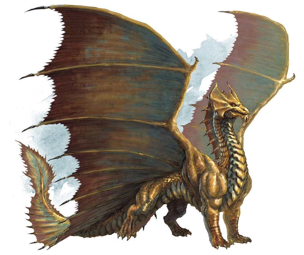 Brass dragon | Forgotten Realms Wiki | Fandom