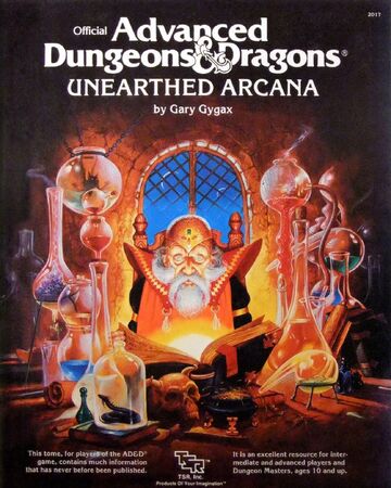 Unearthed Arcana 1st Edition Forgotten Realms Wiki Fandom