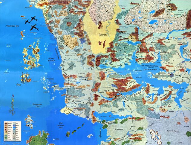 Image - Map - Faerun - 2E.jpg | Forgotten Realms Wiki | FANDOM powered