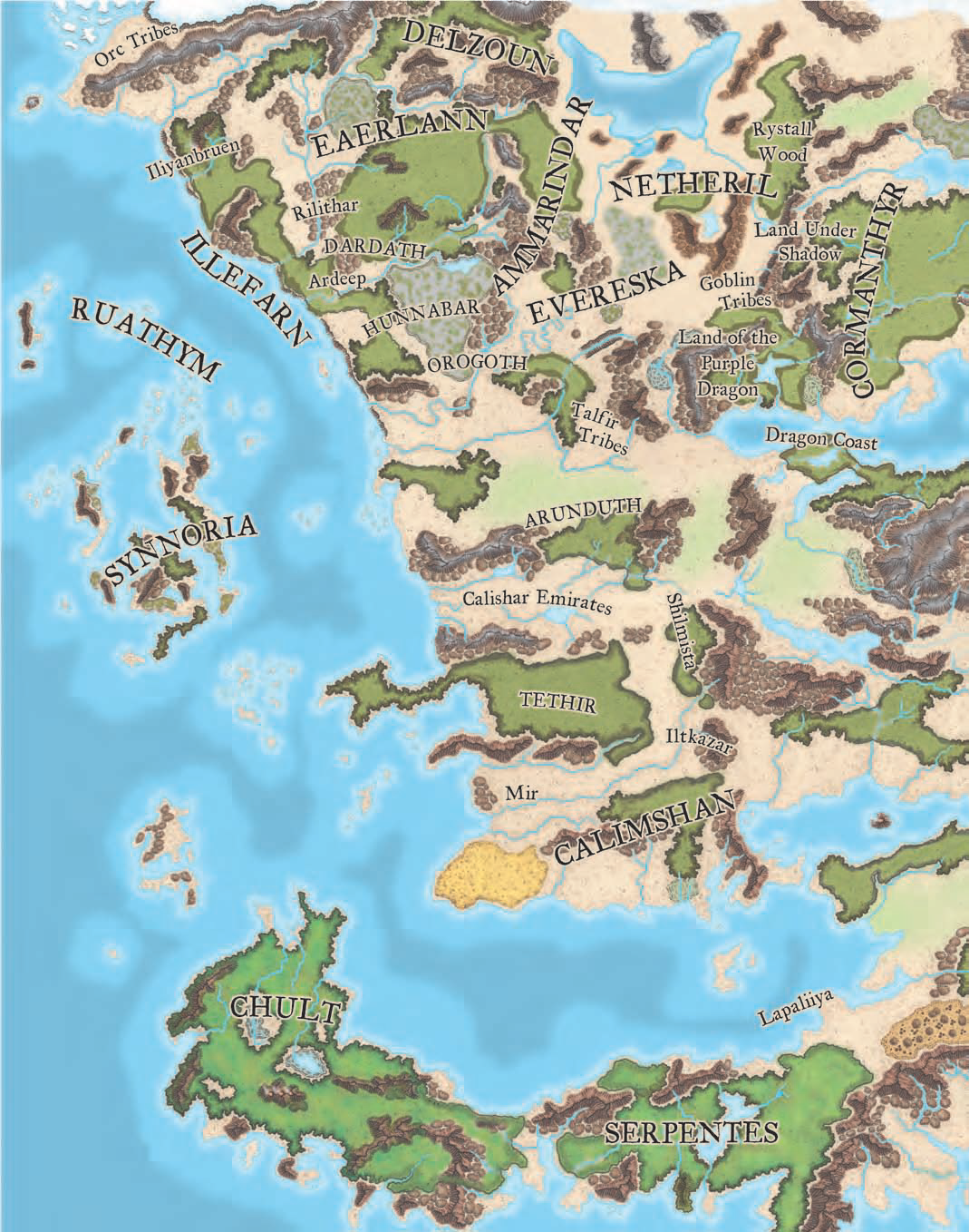 Image - Sword coast -626.png | Forgotten Realms Wiki | FANDOM powered