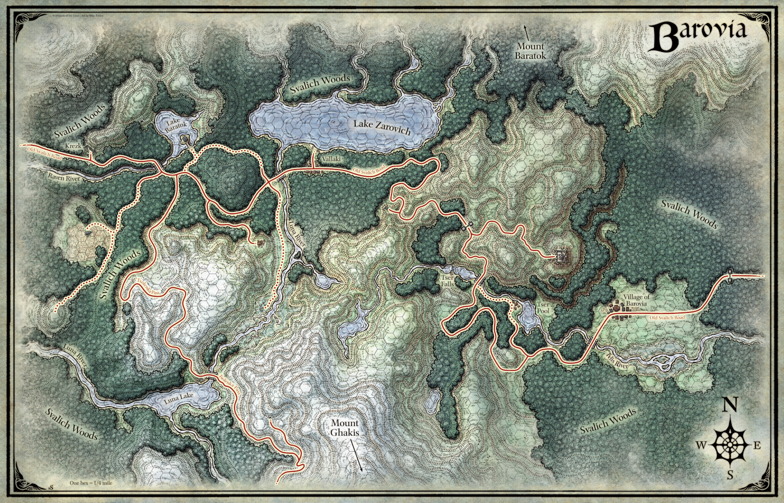 Barovia In World Map Barovia | Forgotten Realms Wiki | Fandom