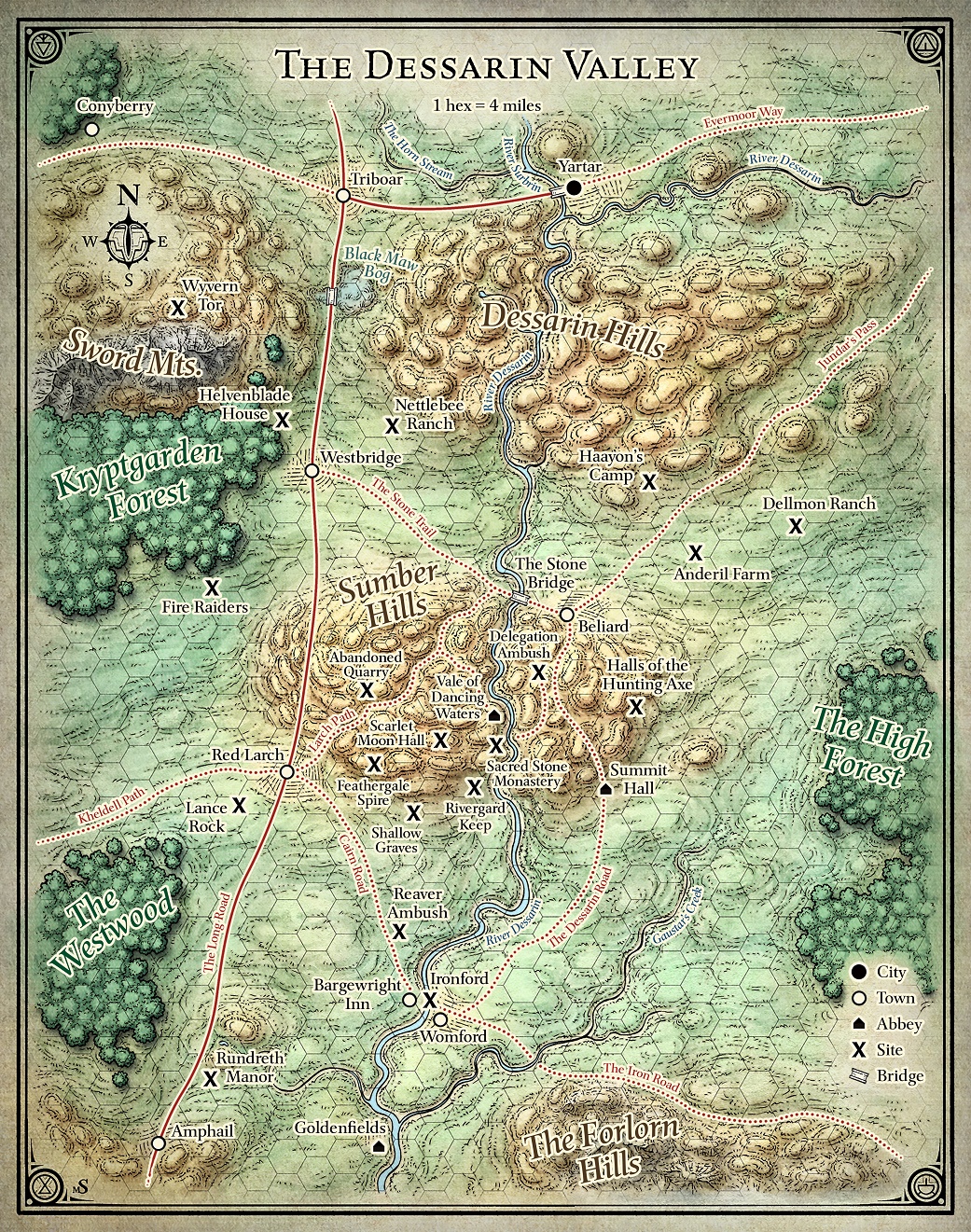 Dessarin Valley | Forgotten Realms Wiki | FANDOM powered by Wikia