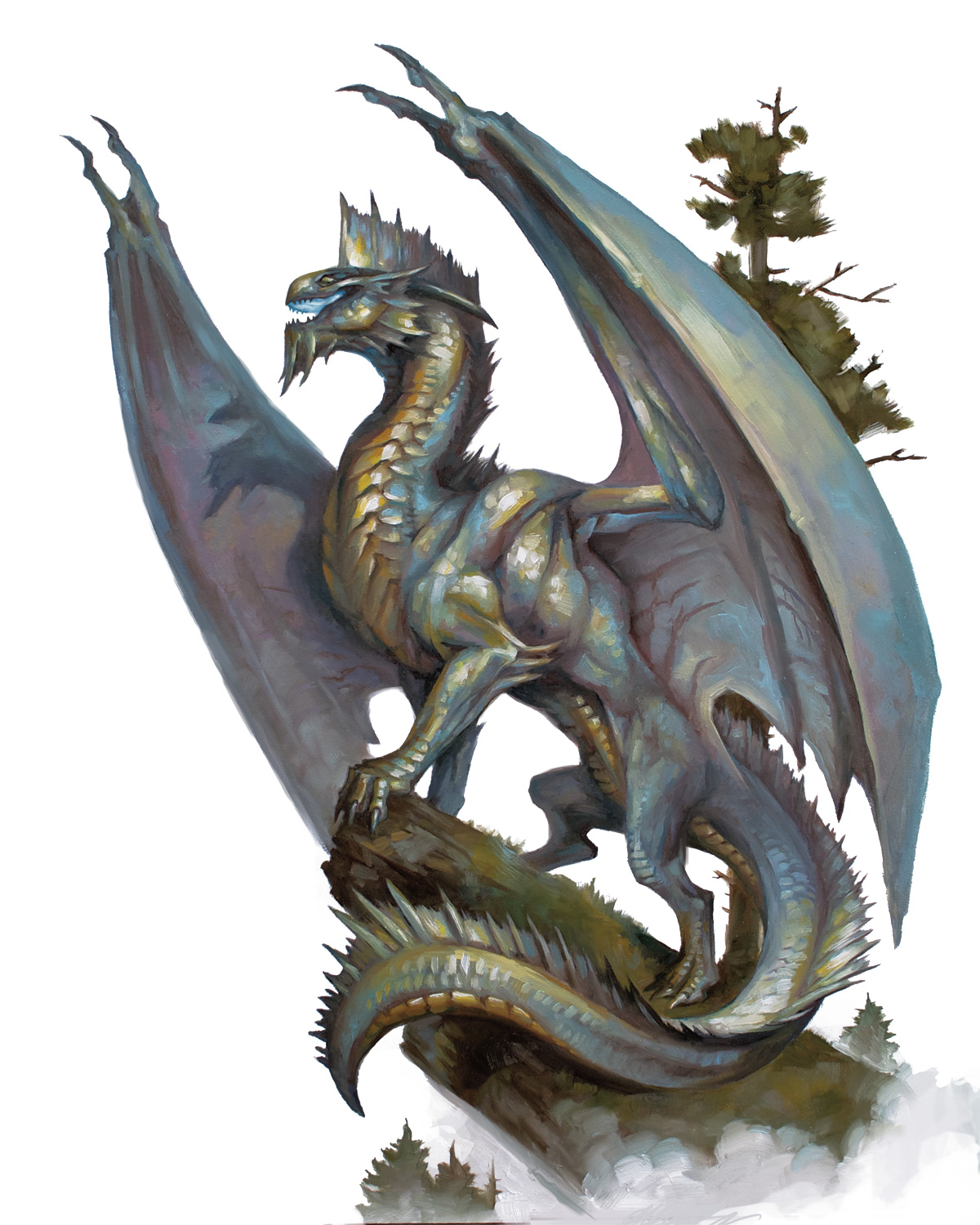 Silver Dragon Forgotten Realms Wiki Fandom Powered By Wikia