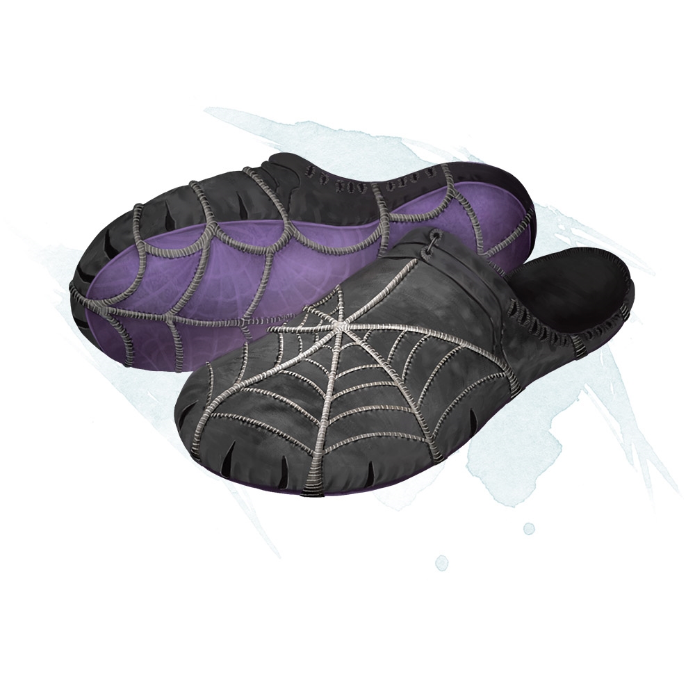 Slippers of spider climbing Realms Wiki Fandom