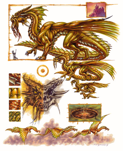 gold dragon forgotten realms wiki fandom powered by wikia dungeons and dragons size chart
