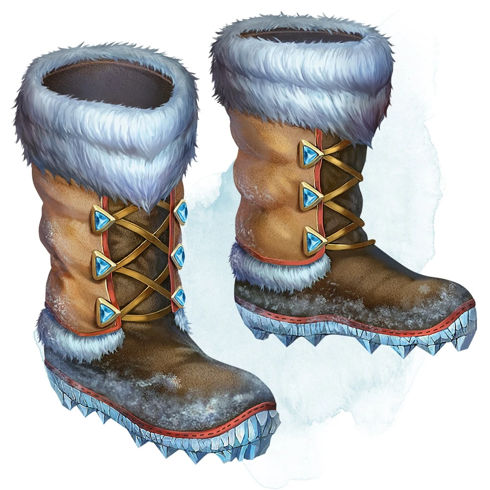 Boots of the winterlands Realms Wiki FANDOM powered by Wikia