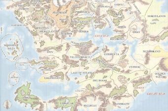 Political map of Faerûn | Forgotten Realms Wiki | Fandom