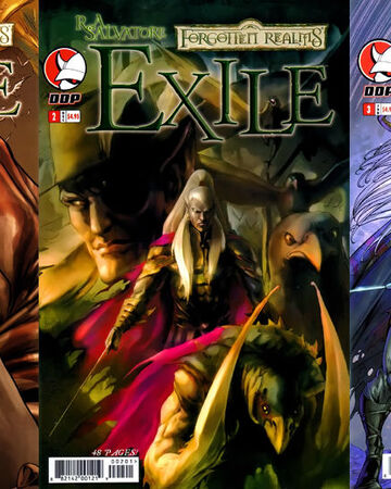 The Legend Of Drizzt Exile Graphic Novel Forgotten Realms