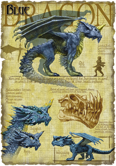 blue dragon dandd