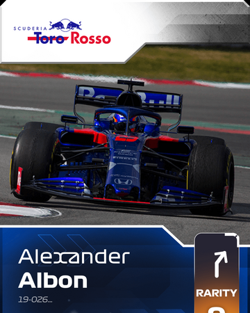 Alexander Albon Powered Up 2019 Formula 1 Trading Card Game Wiki Fandom