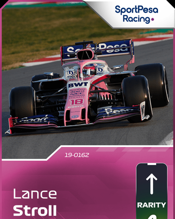 Lance Stroll Behind The Wheel 2019 Formula 1 Trading Card Game Wiki Fandom