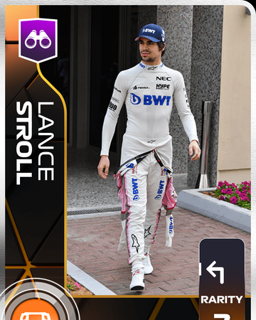 Lance Stroll Grid Hunter Formula 1 Trading Card Game Wiki Fandom