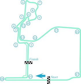 Seoul Street Circuit Layout 2020