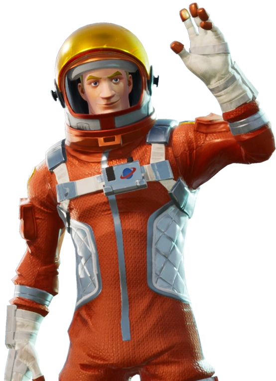 spationaute style par defaut sans casque - skin typhon fortnite sans casque