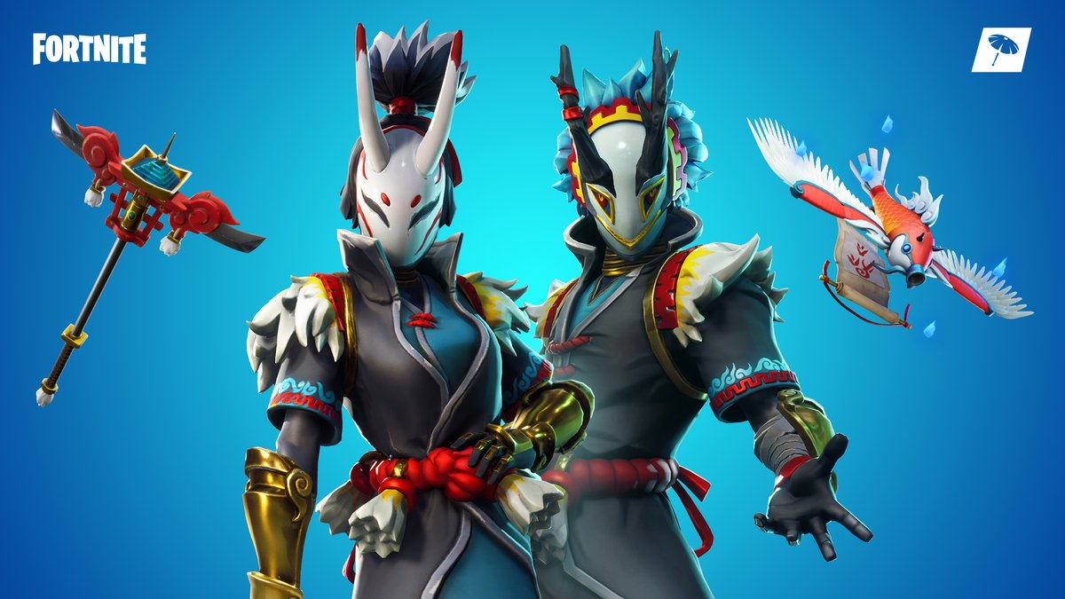 esprits du vent - skin fortnite samourai