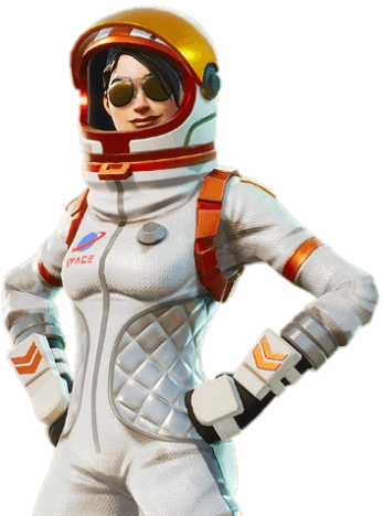 exploratrice lunaire style par defaut sans casque - skin typhon fortnite sans casque