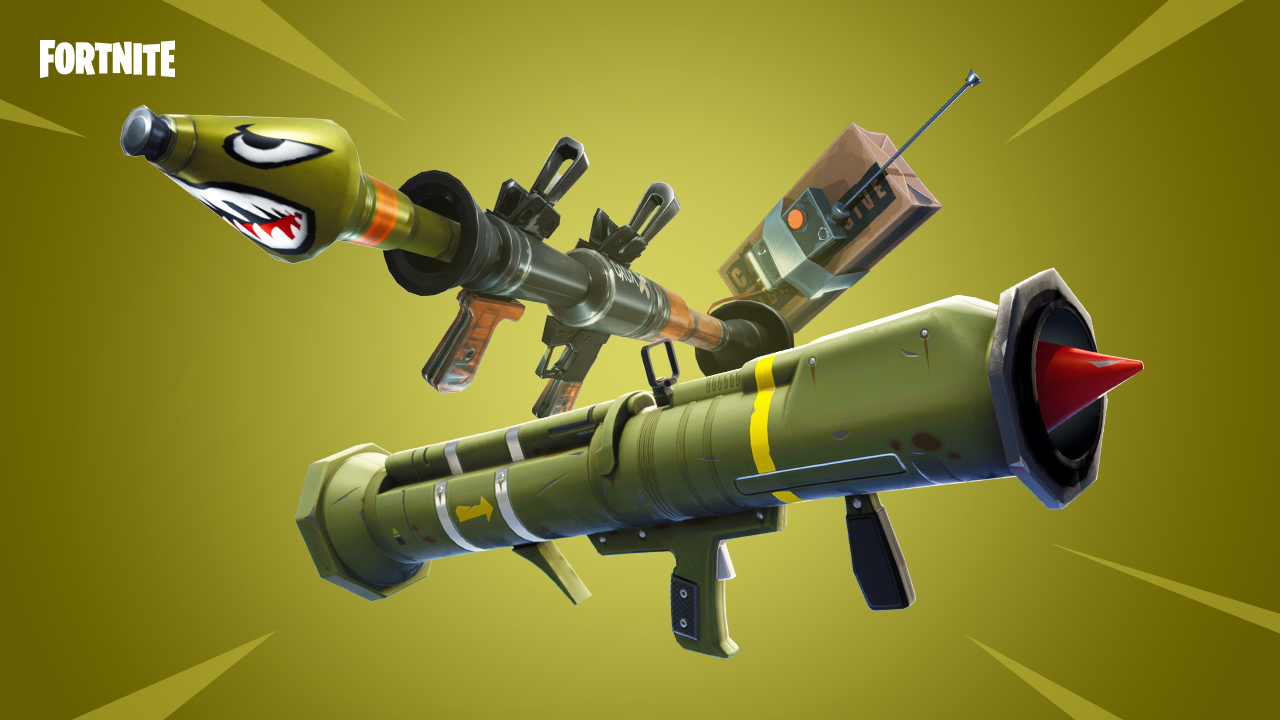 fortnite hochexplosiv im battle royale modus - fortnite battle royale waffen bilder