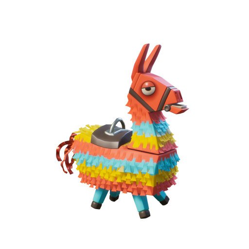 mini reward llama - scar dorada fortnite png