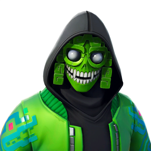 mezmer - green fortnite skins png