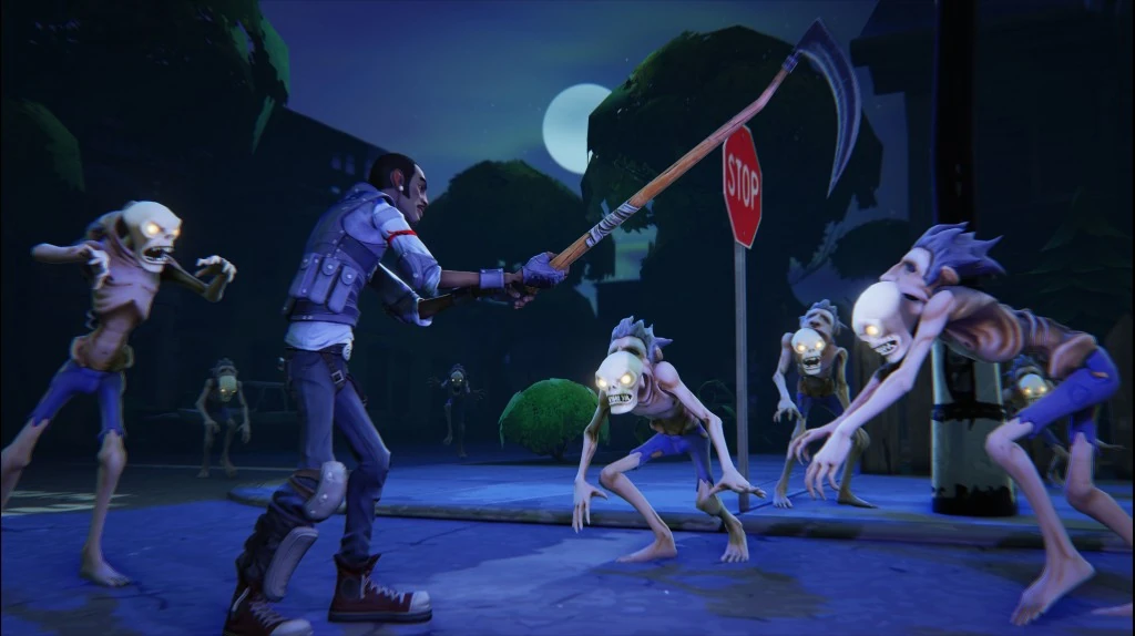 Fortnite: Save the World dimana pemain harus melawan monster