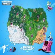 Birthday Cake Locations - 2nd Birthday Challenges - Fortnite