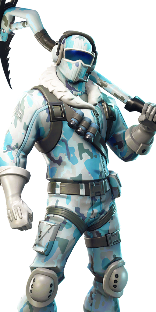 pilote arctique - skin ambre fortnite png