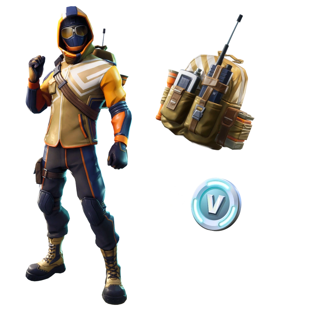 pack de demarrage n 4 - skin fortnite assaillant alpin