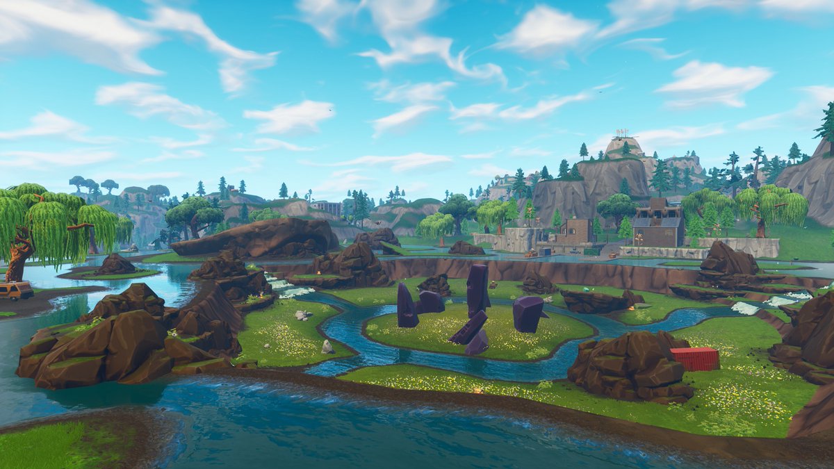 balsa botin anteriormente conocido como poza permeable es un area en el mapa de battle royale ubicado en las coordenadas d4 central e4 e5 al sureste de - fortnite balsa botin excavacion